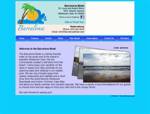 Tablet Screenshot of barcelonamotel.com
